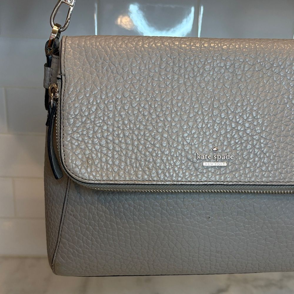 Kate Spade Bag Purse Handbag Crossbody Leather Carter Street Berrin Satchel - Picture 2 of 16